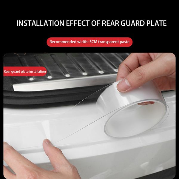 

car door anti-collision strip invisible transparent type door edge anti-scratch protection body film adhesive car scotch tape