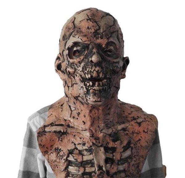 

halloween scary mens mask fashion latex zombia mask resident evil mask costume accessories, Silver