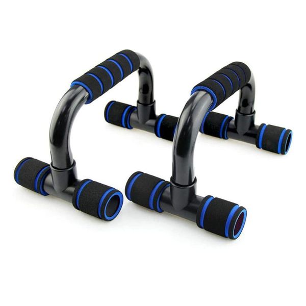 

push up bars exercise stands home gym workouts rack set foam handles grips resistant base muscle strength training equipment