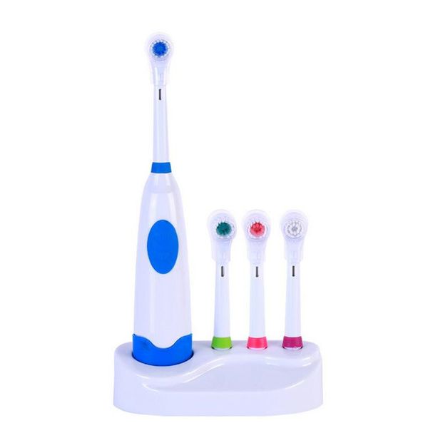 

new design toothbrush electric toothbrush children battery operated waterproof with 3 replaceable heads dental care 20#814