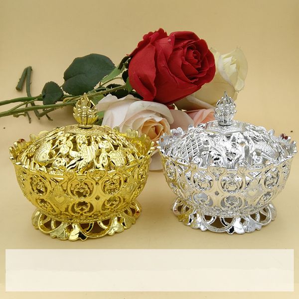 

10pcs candy box creative wedding / wedding / celebration birthday party gilded silver crown candy box large capacity