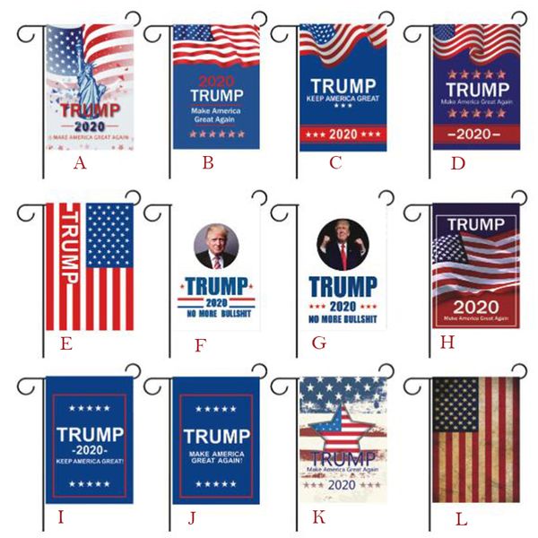 

трамп гарден флаги 30 * 45 см президент сша всеобщий баннер выборов 2020 трамп флаг полиэстер ткань флаги вымпела баннер 12 "x18