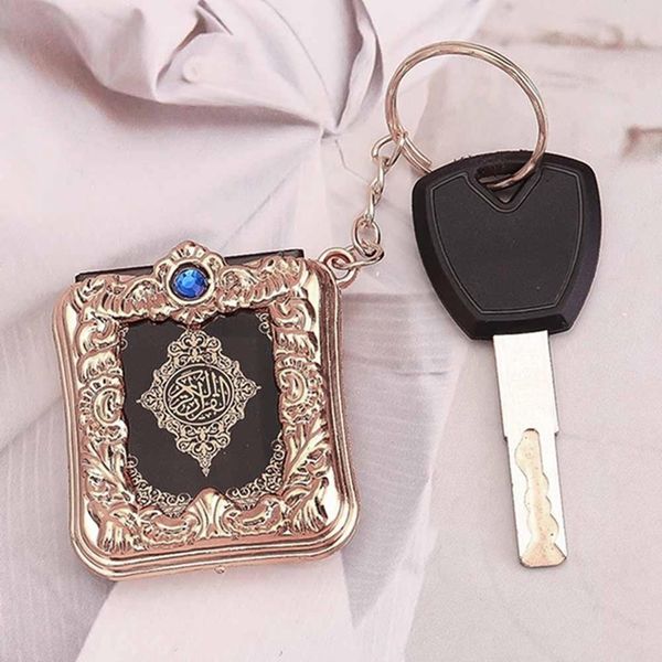 

Vintage mini ark quran book koran pendant mu lim keychain bag pur e car decor new