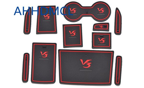 

car anti-dirty pad door groove gate slot cup armrest storage pad anti-slip mat for soueast lingyue v3 with armrest box