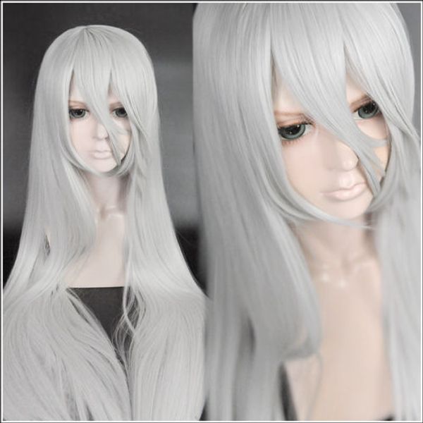 

automata a2 wig yorha type a no. 2 cosplay wig, Black