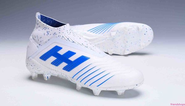 

kids 35-45 high football boots youth predator 19 firm ground cleats zidane beckham men women predator 19 fg x pogba pp soccer shoes