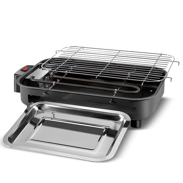 

camp kitchen multi-function electric grills home baking pan smokeless teppanyaki barbecue griddles 220v indoor bbq machine