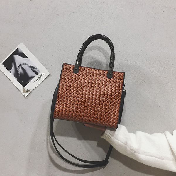 

woven bags women leather handbags handbags women bags big bag ladies soft leather shoulder bag