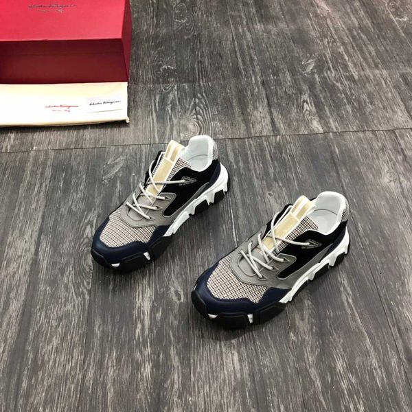 

black luxury trio s designer low-old sneakers combination soles men's shoes high-quality sports casual shoes wsz