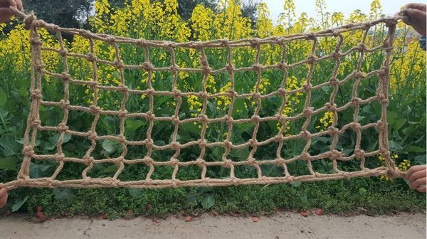 

in large parrot hemp rope to climb network parrot toys 45*90cm