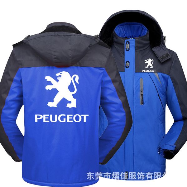 

men for windbreak plus velvet thick warm windproof coats male hooded anorak jackets men's outwear overcoat