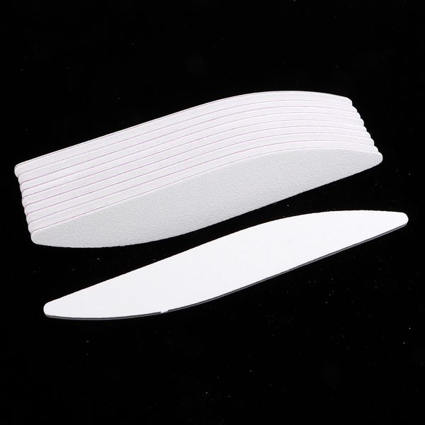 

10pcs nail files buffers double sided 100/180 grit emery board manicure polishing sanding tools