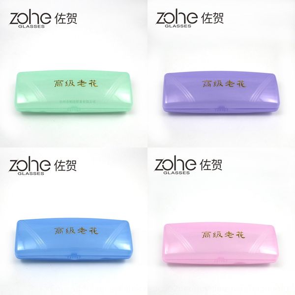 

ultra light portable classic plastic case glasses case flower glasses box anti blue-ray presbyopic advanced presbyopic box