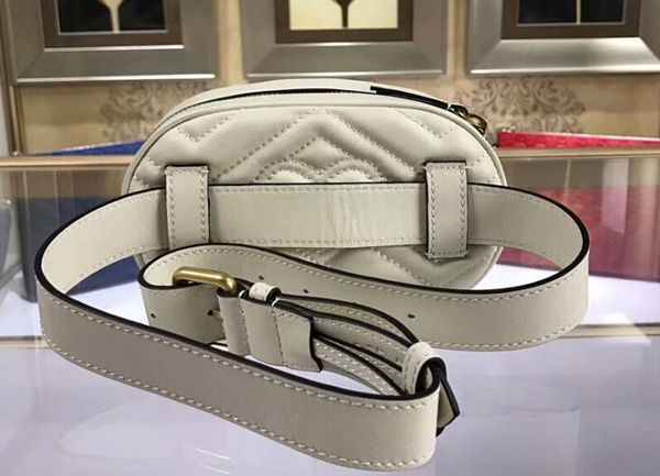 

476434 18cm marmont matelasse leather belt bag,waist bag,zip closure,leather lining,come with dust bag box