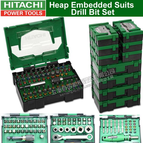 

japan hitahci heap embedded suits drill bit set drill head set screwdriver electric bits screwdriver head accessories bit