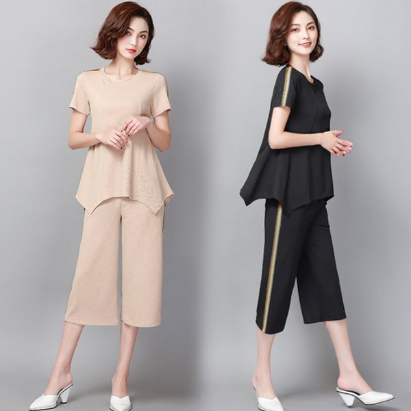 

плюс размер 5xl спортивный костюм женщины из двух частей наряды мода летний женский костюм conjunto feminino ансамбль femme survetement, White