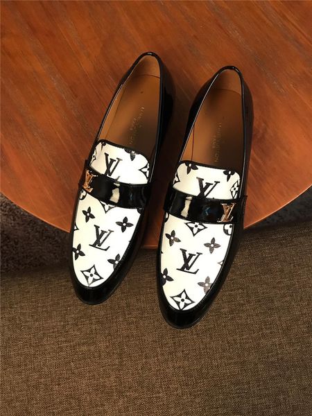 

2019 весна осень мужчины формальные свадебные туфли роскошные мужчины бизнес платье обувь мужчины мокасины заостренные туфли, Black