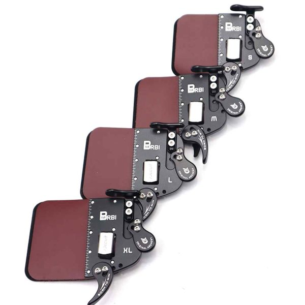 

1pc decut barbi cow leather finger guard finger tab protection pad glove tab bow archery protector barebow tab