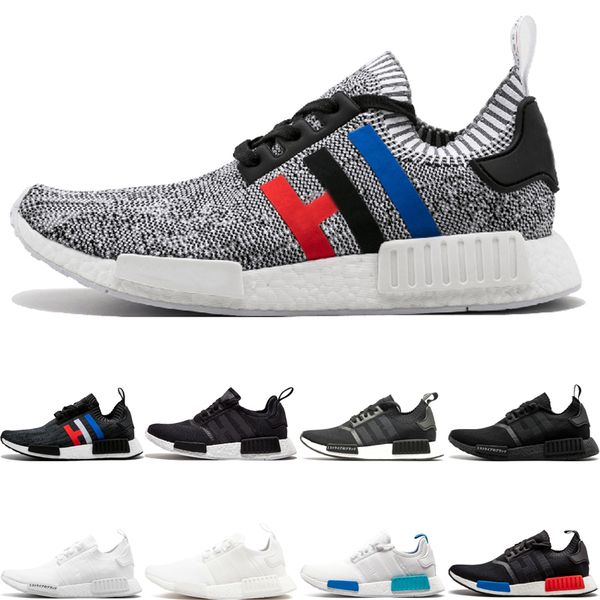 

classic r1 runner sneakers fashion japan triple white black oreo cream salmon designer men women running shoes size 36-45