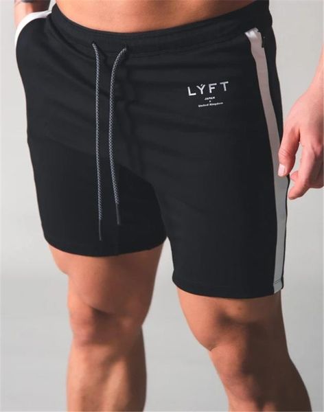 

2020 japan&uk summer running shorts men sports jogging fitness shorts mesh quick dry mens gym sport gym short pants, Black;blue