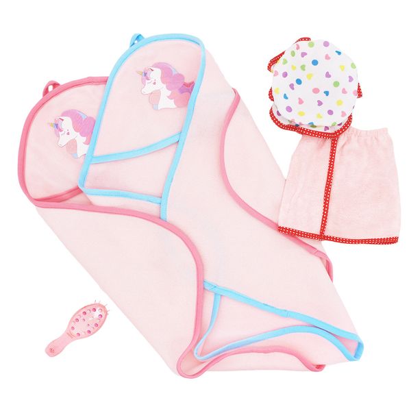 

38cm baby doll bow dress bathrobe 18 inch american generation doll bow dress baby girl gift