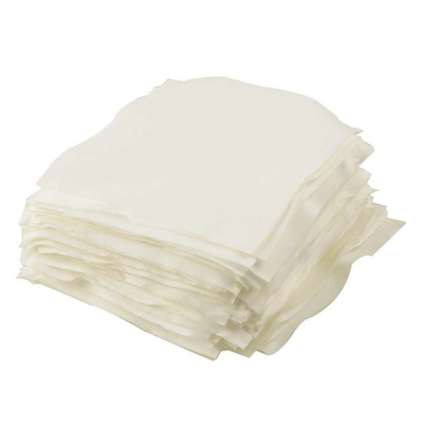 

400 pcs 4" x 4" cleanroom wipers ic cleaning dustless cloth white