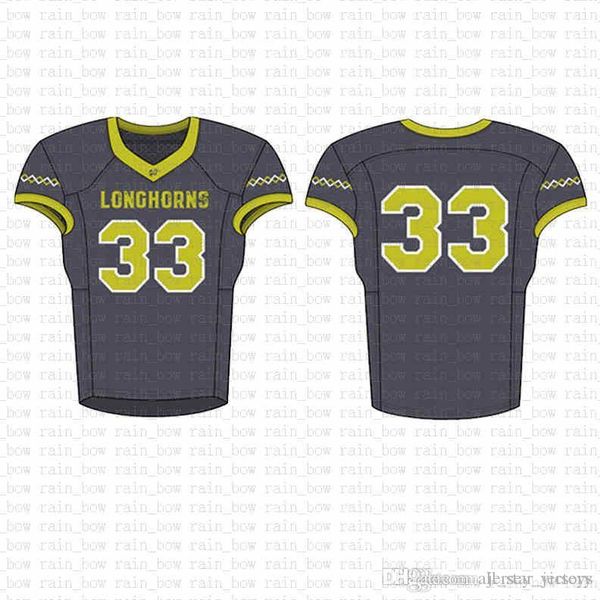 

2019 new custom football jersey mens embroidery logos 100% stitched sale a3, Black;red