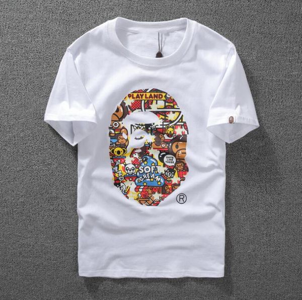 

harajuku t shirt men women designer hip hop tshirt harajuku white black t-shirt
