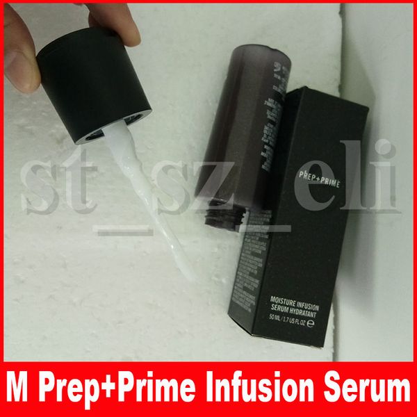 

m face care radiance prep prime fix fixante rafraichissante moisture infusion serum hydratant primer 50ml, White