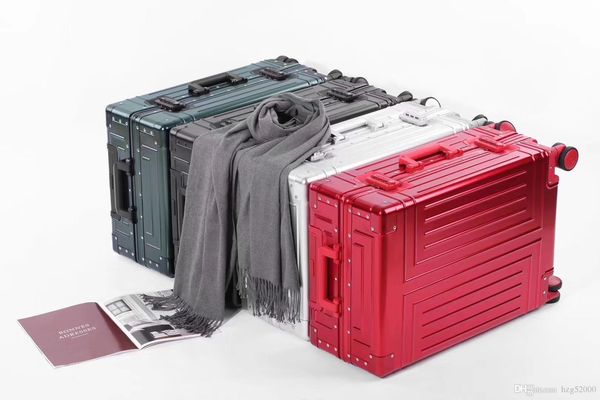 

20"24"inch +pc shell rolling suitcase travel luggage bag universal wheel trip box18''20 inch kids suitcase on wheels tra