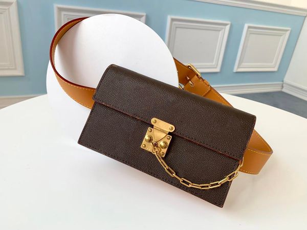 

designer luxury waist bags women hardware chain 2020 new style brand handbag