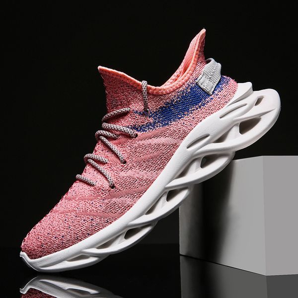 

running shoes men sneakers couple sport trainers with luminous lace women shoes light zapatillas hombre deportiva running hombre