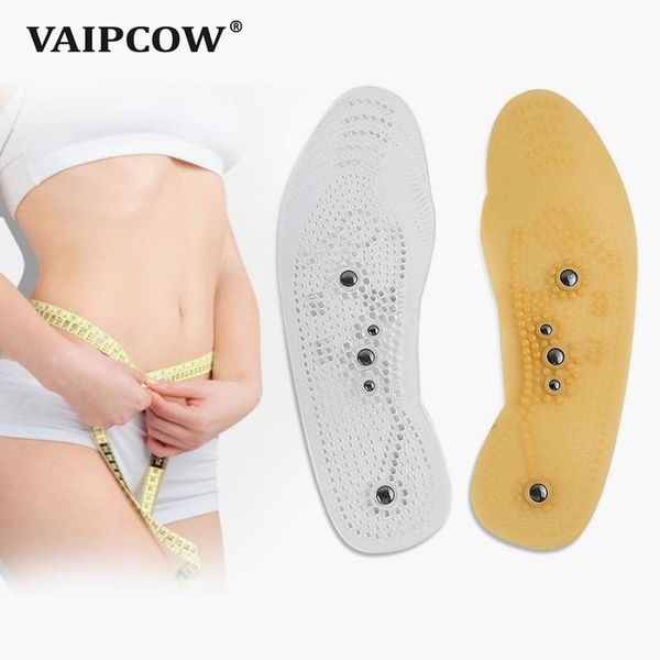 

magnetic insoles slimming therapy weight loss massage foot care shoes mat pad massage insole foot acupressure shoe pads, Black