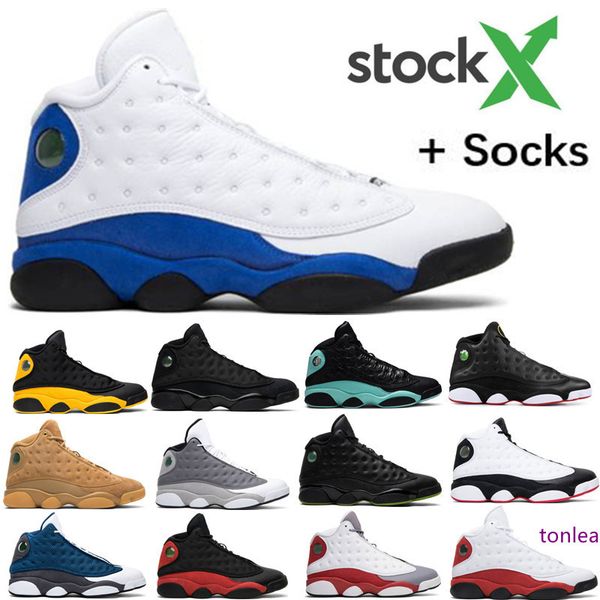 

13 13s hyper royal mens basketball shoes cap and gown island green men women lakers he got game chicago flint sport sneakers