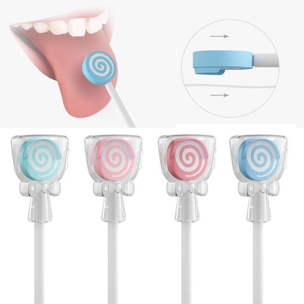 

lollipop baby tongue cleaning brush child tongue scraper cleaner baby care christmas baby kids gift