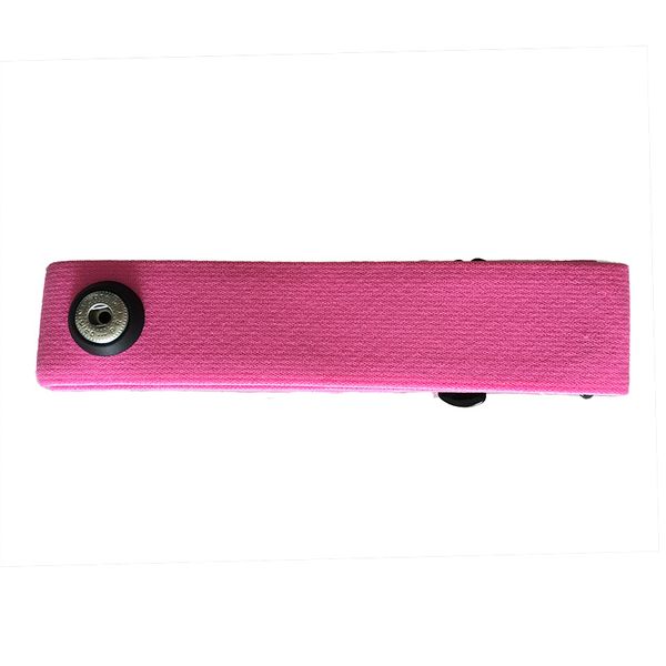 

chest strap sport wireless heart rate monitor adjustable cardio chest belt band for polar wahoo garmin runtastic cateye, pink