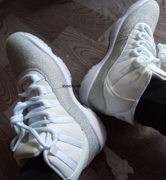 

new 11s vast grey metallic silver basketball shoes 11 concord bred snakeskin heiress florida platinum tint mens women sports sneakers sale, Black