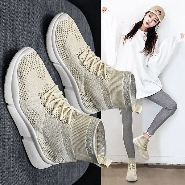 

high easy match classic street casual female women girl sock running jogging walking shoes leisure sport balenciaca sneakers