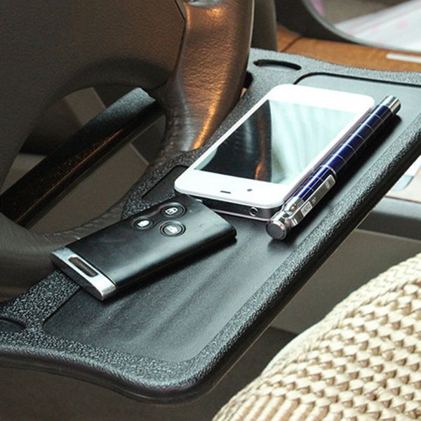 

car multifunctional steering wheel card laptables grooved surface auto supplies universal accessories