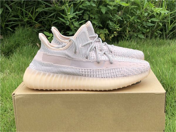 

2019 new authentic 350s v2 synth fv3250 kanye west man women running antlia synth lundmark reflective 3m black fu9161 sneakers size 5-12, White;red