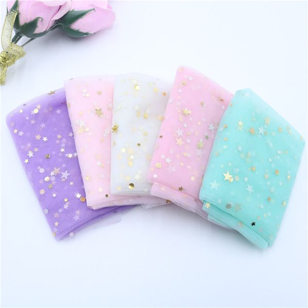 

glitter sequins star africa lace fabric diy tutu skirt background wedding decor for birthday christmas party supplies