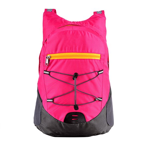 

outdoor backpack soft nylon zipper closure folding climbing ultra light waterproof large capacity sports travel adjustable strap