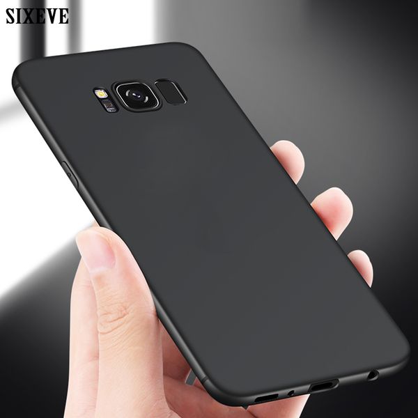

SIXEVE Ультра тонкий чехол для мобильного телефона Samsung Galaxy S6 S7 Edge S8 S9 Plus S8Plus S9Plus Duos Пр