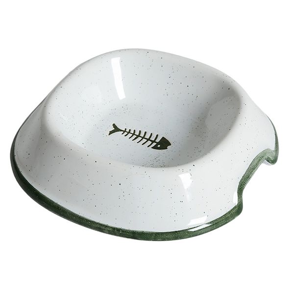 

pet dog cat feeder food water bowl feeding food dispenser ceramics 5 types