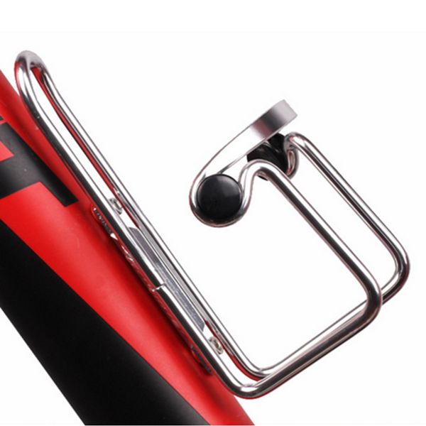 

mountain bicycle double beads aluminum sports water bottle holder cage drinks quality
