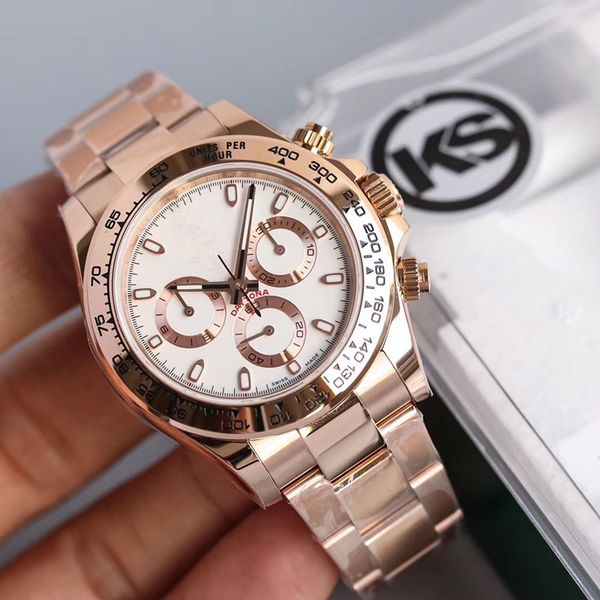 

2020 mens mechanical watches 7750 eye automatic timer watch machine core waterproof automatic watch wristwatches montres de luxe, Slivery;brown