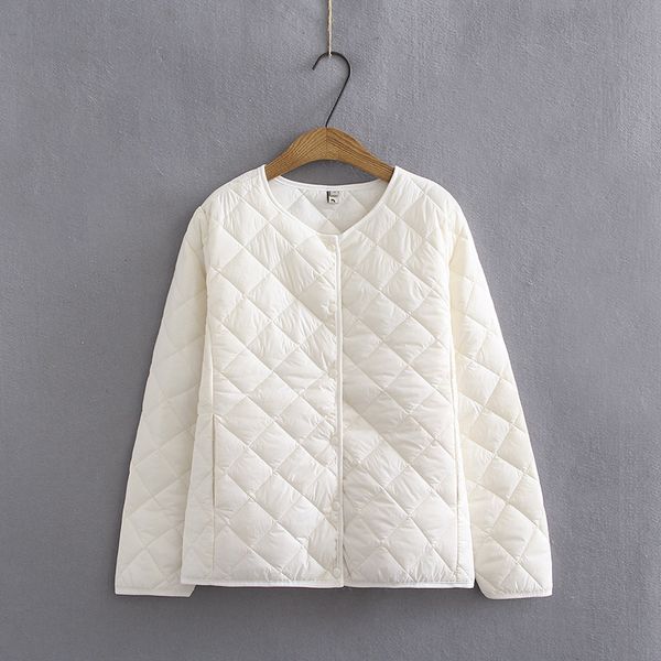 

winter plaid light cotton coat large size women's fat sister base wear cotton clothes, Black