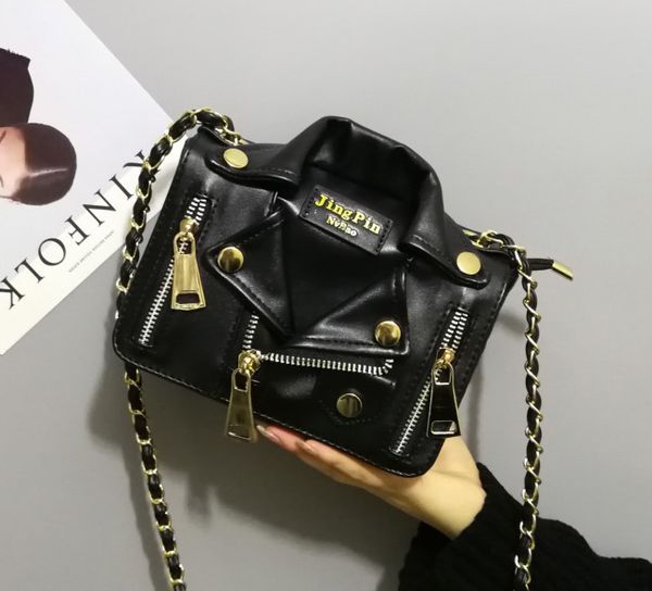 

черный дизайнер роскошные сумки кошельки женские цепи мотоцикла сумки женской одежды плеча заклепка куртки сумки сумка кожаные сумки
