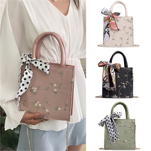 

30#women scarf wild messenger bag small bags for women fashion one-shoulder small square bag dames tassen
