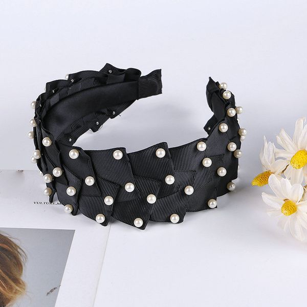 

bands 79g вес broadside gorgeous pearl волос лучший волос стиль с ободки продажа bands fancy волос для маленьких детей lsxkj, Black;brown